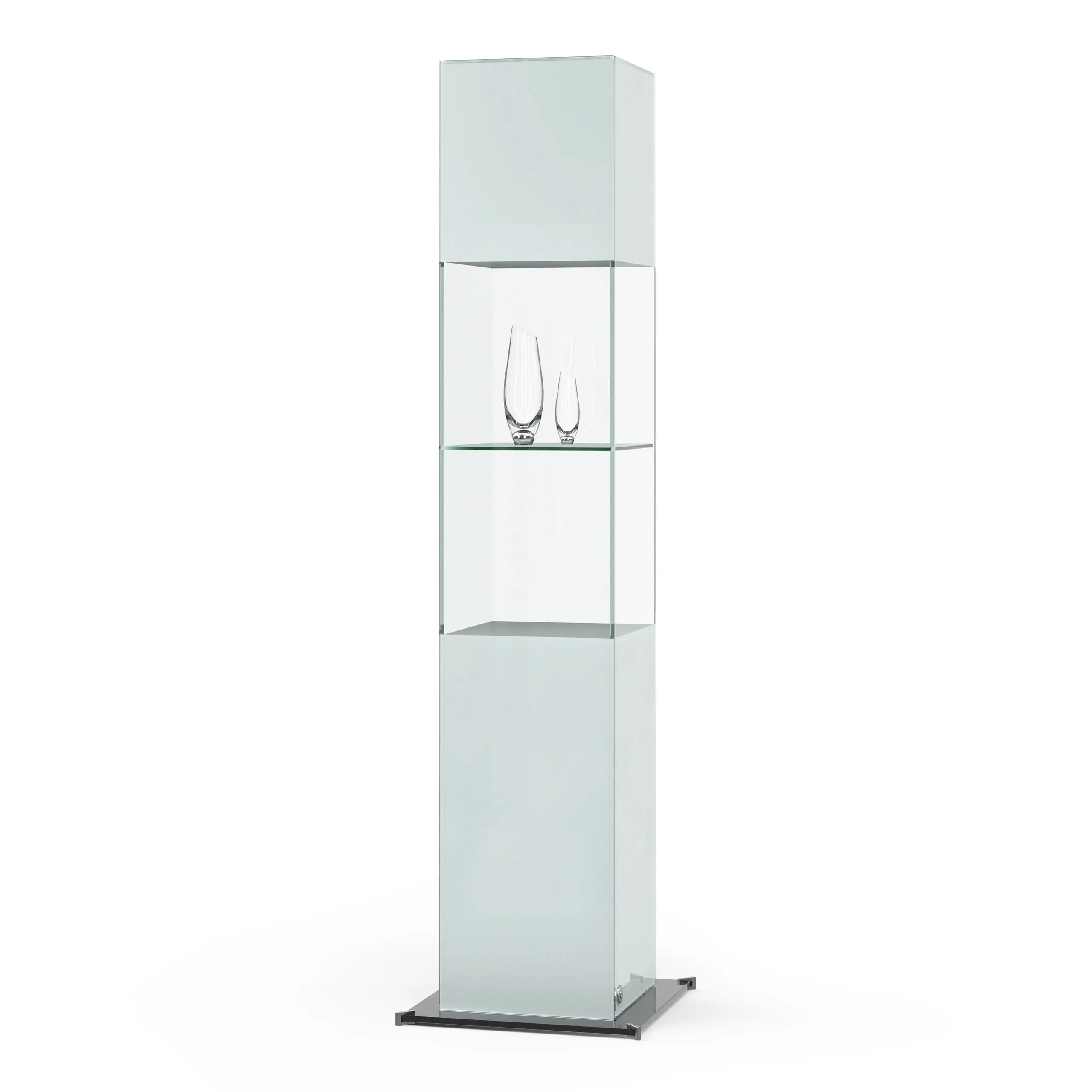 Säulenvitrine Ganzglas "SIGNUM | FIRST SIGHT"